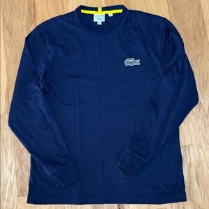 Lacoste x National Geographic Crew Neck Shirt Zebra logo